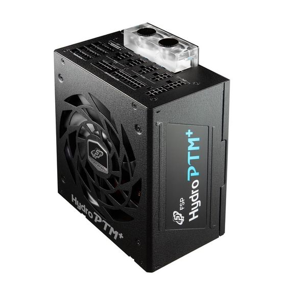 БЖ 850W FSP HYDRO PTM+ HPT850M 80+ Platinum, Рідинне охолодження + 135mm  fan, Modular, Retail box | Зображення 1