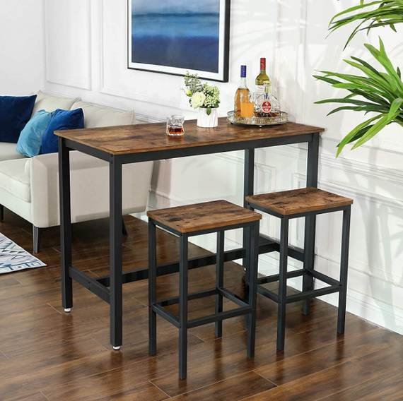 Барний стілець Leobert Corner 2 штуки в стилі Loft | Зображення 4