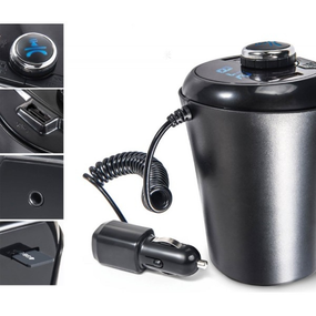 Автомобільний трансмітер FM MOD. H26+BT (BX6) від прикурювача Чорний