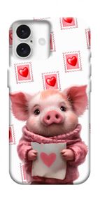 Чохол з картинкою Animals love 6 для Apple iPhone 16 Plus