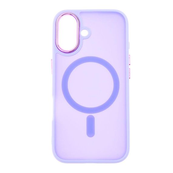 Чохол TPU+PC Space Magnetic Color with Magsafe для iPhone 16 Колір Dark Blue | Зображення 8