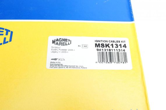 Провід запалювання Subaru Justy 1.0-1.2 87-95 к-кт  MSK1314  941318111314 | Зображення 6