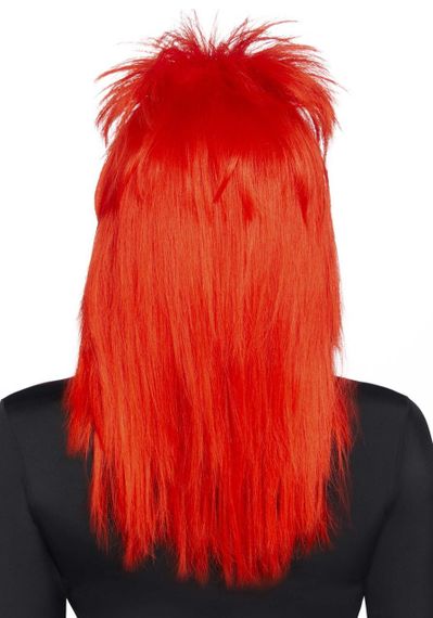 Перука рок-зірки Leg Avenue Unisex rockstar wig Red, унісекс, 53 см sexstyle | Зображення 1