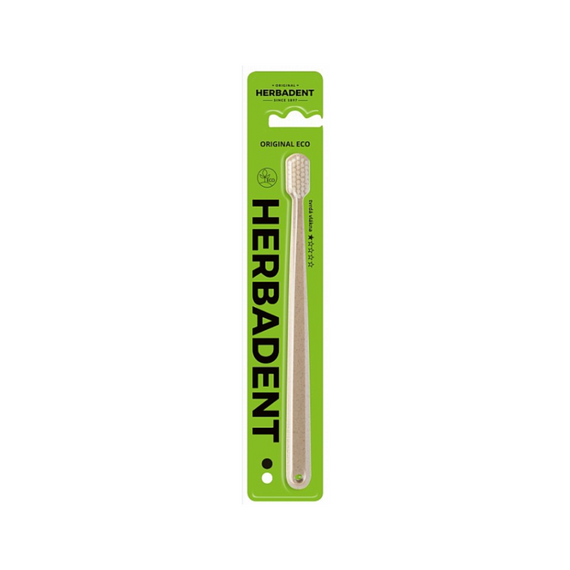 Зубна щітка Herbadent HARD тверда, в ЕКО пакуванні
