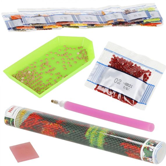 Набір алмазної мозаїки (вишивки) Springos Art 40 x 30 см DP0026 | Зображення 4