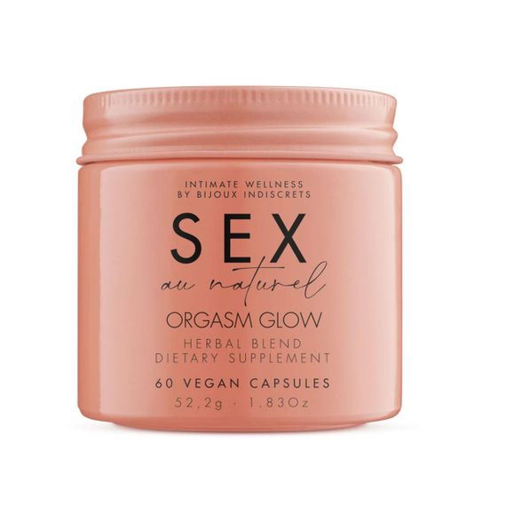 Натуральна харчова добавка для підвищення лібідо Bijoux Indiscrets Sex au Naturel – Orgasm Glow