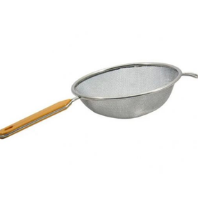Сито d11см нержавіюча сталь з пластиковою ручкою (ручка:коричн.) CR1850-11 Interos