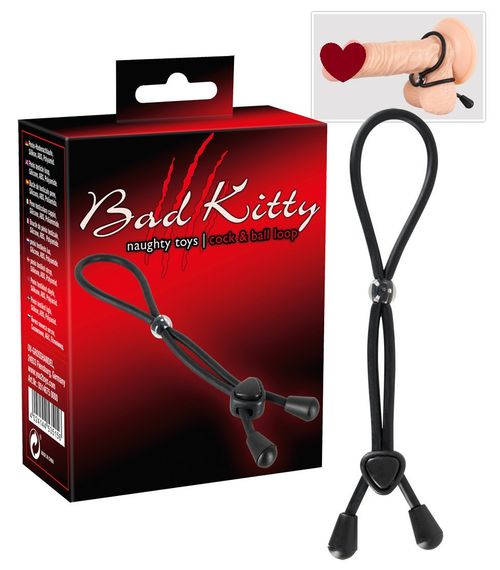 Эрекционная петля BK cock & ball loop sexstyle