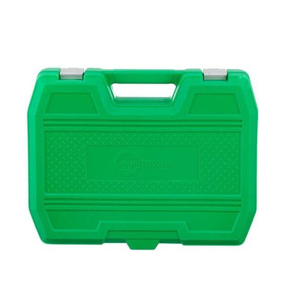 Набір інструментів 1/2", 1/4" 108 од. INTERTOOL ET-6108SP | Зображення 9