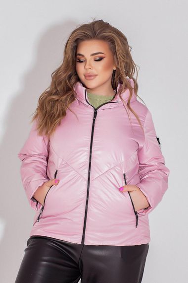 Жіноча демісезонна куртка, арт. 1008, розовий