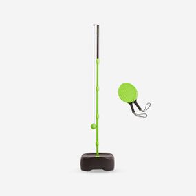 Набір для гри в тетербол Turnball (1 стійка, 2 ракетки, 1 м'яч) чорний/жовтий - Без розміру