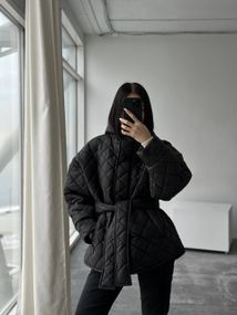 Куртка плащівка наповнювач 150 силікон універсал 46 чорний