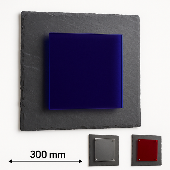 Світильник настінний Paulmann NATURA Fantasia 30×30 см дизайнерський з натурального каменю сланець з мікроблиском, E14, 40W | Зображення 7