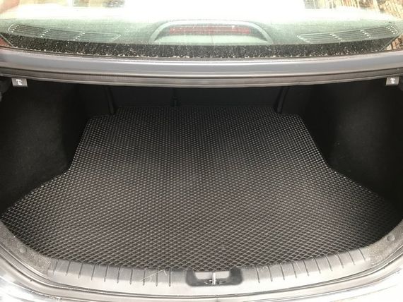 Килимок багажника (чорний, EVA, поліуретановий) для Hyundai Elantra 2015-2020 рр
