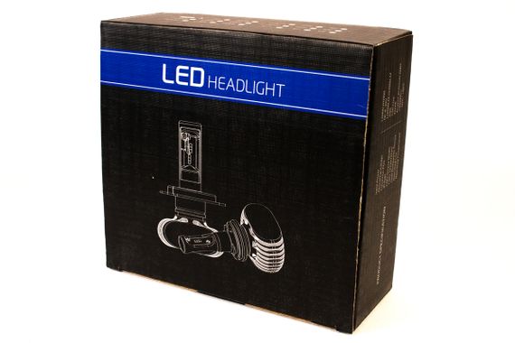 Комплект світлодіодних ламп HeadLight S1 H7 6000K 8000lm з радіатором 12-24V | Зображення 3
