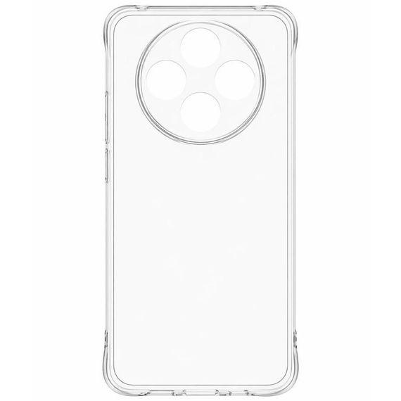 TPU чохол GETMAN Ease logo посилені кути Full Camera для Xiaomi Redmi 14C / Poco C75 Безбарвний (прозорий) | Зображення 3