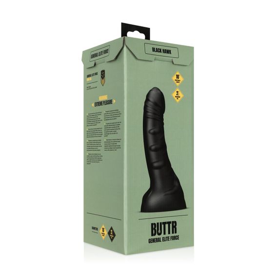 Фалоімітатор BUTTR — Black Hawk Curved Anal Dildo Sex Aura | Зображення 9