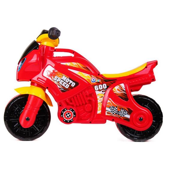 Детский беговел Каталка "Мотоцикл" ТехноК 5118TXK Красный | Зображення 1