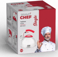 Чайник Bravo Chef Single, 2.5 л | Зображення 2