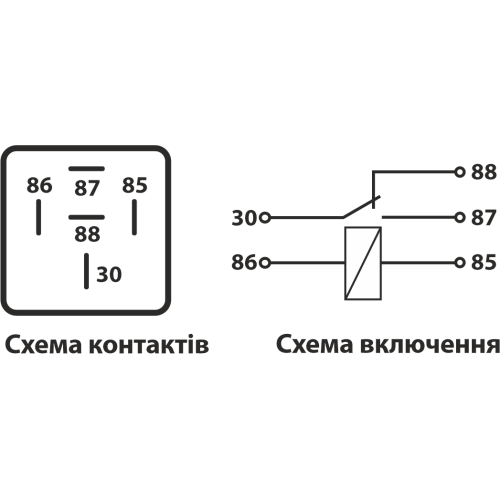 Реле 30/20A Pulso 5-конт | Зображення 2