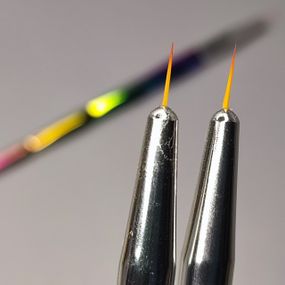 Пензлик для розпису Lilly Beaute ворс 8мм (веселкова)