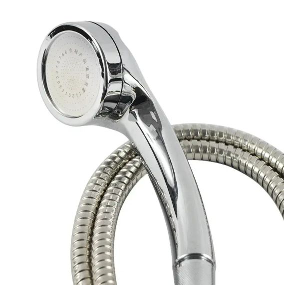 Міні бойлер + душ Water Heater MP 5208, проточний електричний водонагрівач 3000 Вт з LCD-дисплеєм, бічне під'єднання, шланг | Зображення 4