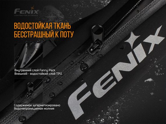 Поясна сумка Fenix AFB-10 чорна | Зображення 4