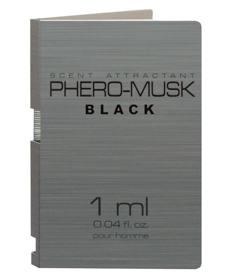 Духи з феромонами для чоловіків PHERO-MUSK BLACK, 1 ml Sex Aura