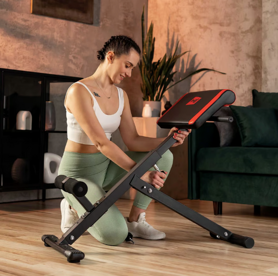 Скамья для гиперэкстензии Hop-Sport HS-1016 | Зображення 5