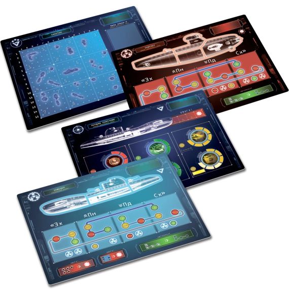 Настольная игра Капитан Сонар (Captain Sonar) укр. | Зображення 2