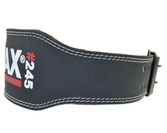 Пояс для важкої атлетики MadMax MFB-245 Full leather шкіряний Black S | Зображення 4
