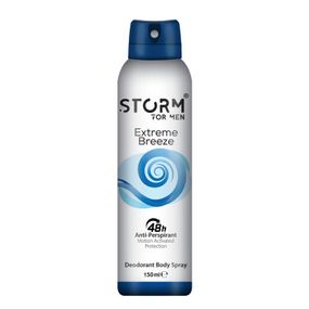 Мужской дезодорант-антиперспирант STORM для тела Extreme Breeze 150 мл