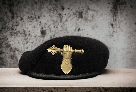 Берет ЗСУ танкових військ крапля чорний | Зображення 2