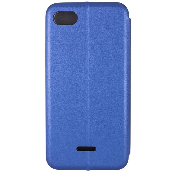 Шкіряний чохол (книжка) Classy для Xiaomi Redmi 6A Слот для визитки, Синій | Зображення 5