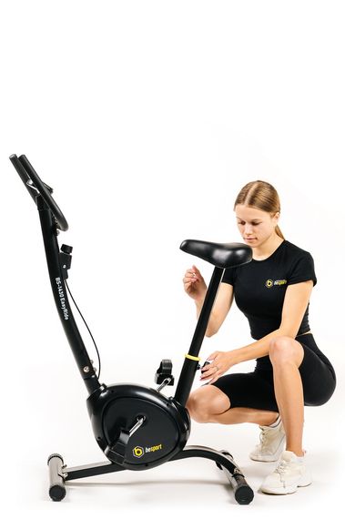 Велотренажер Besport BS-1430 EasyRide чорно-жовтий | Зображення 8