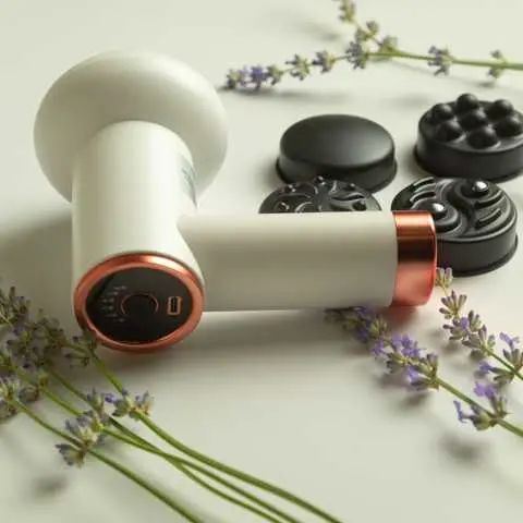 Вибромассажёр антицеллюлитный аккумуляторный массажер Deep Rolling W44 | Зображення 5