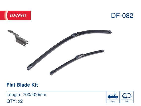Комплект склоочисників DENSO DF-082 Flat Blade Kit 700/400 мм