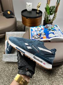 Мужские кроссовки замша  bok Classic LX2200 Navy Whiteвесна / літо / осінь A3652 46