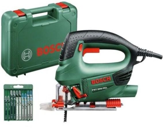 Лобзик Bosch PST 800 PEL, 530Вт, 2 кг, з набором пилок (0.603.3A0.101) | Зображення 4