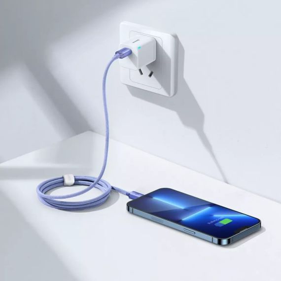 Кабель Baseus Crystal Shine Series Fast Charging Type-C to Lightning 20W (1.2m) | Зображення 4