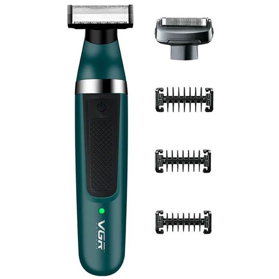 Электробритва VGR V-393 Shaver профессиональная водонепроницаемая, машинка мужская для бритья | Зображення 3
