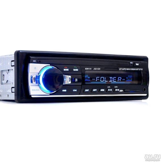 Мощная Автомагнитола с чистым звуком JSD-520BT С USB И BLUETOOTH | Зображення 2