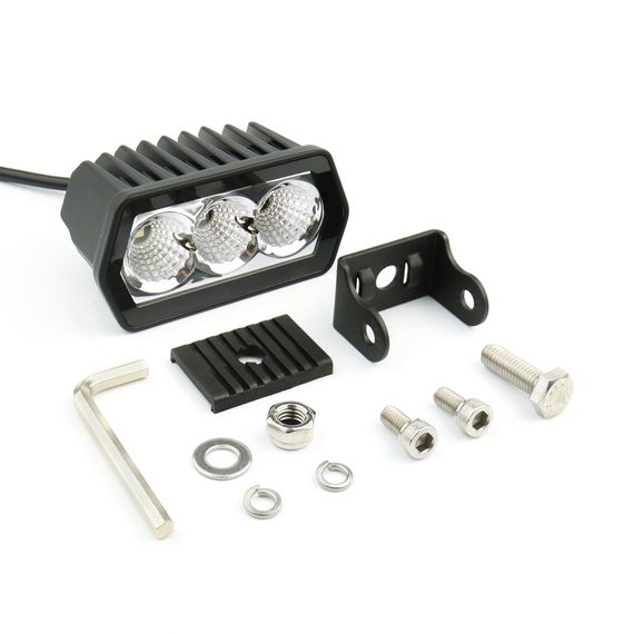 Світлодіодна фара StarLight SL-W0715F ближнє розсіяне світло WHITE 15W 1500Lm 5700K 12/24V | Зображення 3