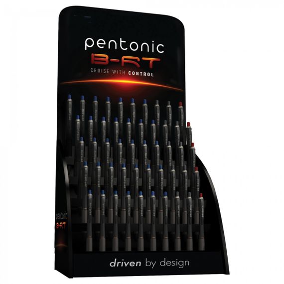 Набор шариковых автоматических ручек Pentonic 412186 100 шт/уп | Зображення 1