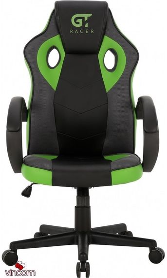 Кресло геймерское GT Racer X-2752 BlackGreen | Зображення 1