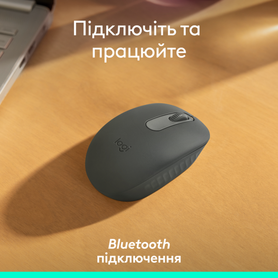 Мишка Logitech M196 Bluetooth Graphite (910-007459) | Зображення 1