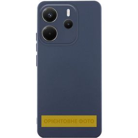 Чохол Silicone Cover Ummi Lakshmi Full Camera (AA) для Xiaomi Redmi Note 14 Pro 4G/5G Синій / Midnight Blue