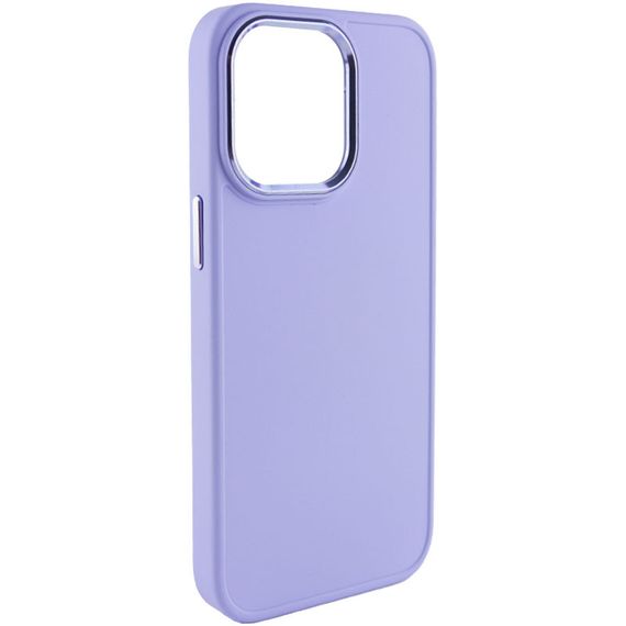 TPU чехол Bonbon Metal Style для Apple iPhone 13 Pro (6.1") Сиреневый / Dasheen