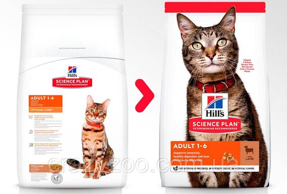 Сухий корм для котів Hill's Lamb з ягням 1.5 кг 604066 | Зображення 3