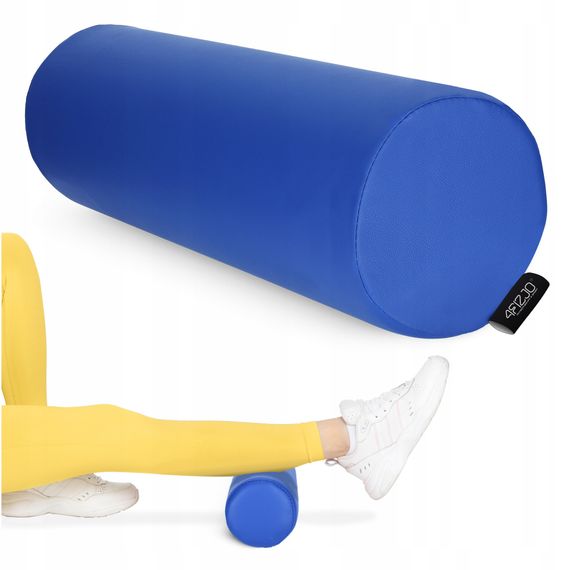 Валик для реабілітації та масажу 4FIZJO 30 x 10 см Blue (P-5905973402996)